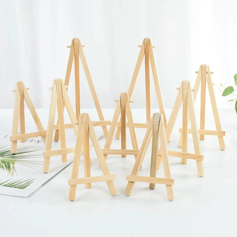 Document Holder Stand - 10 stks Hout Mini Schildersezel Frame