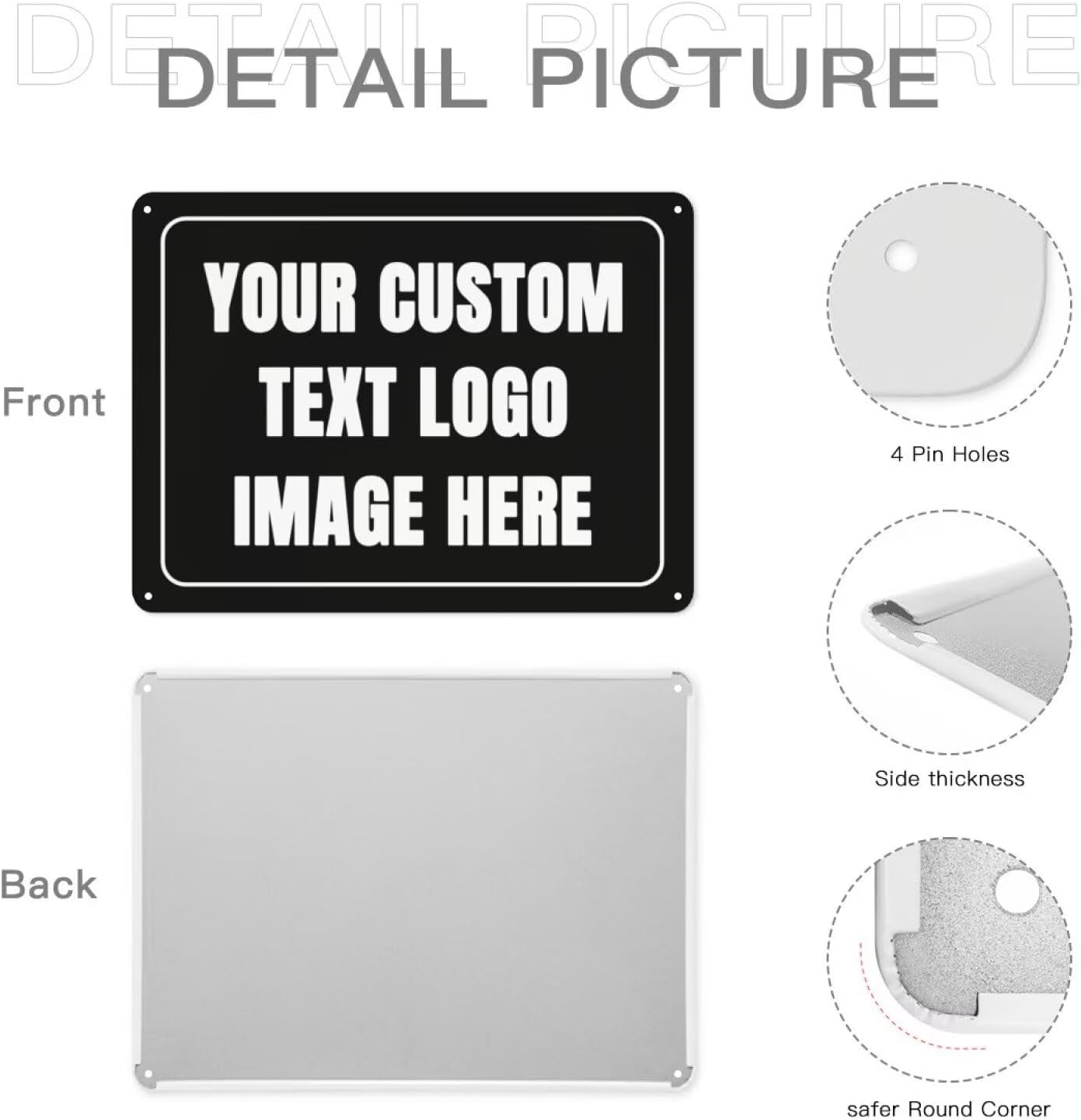 Aangepast bord Gepersonaliseer - Home Office Logo recensie en prijs