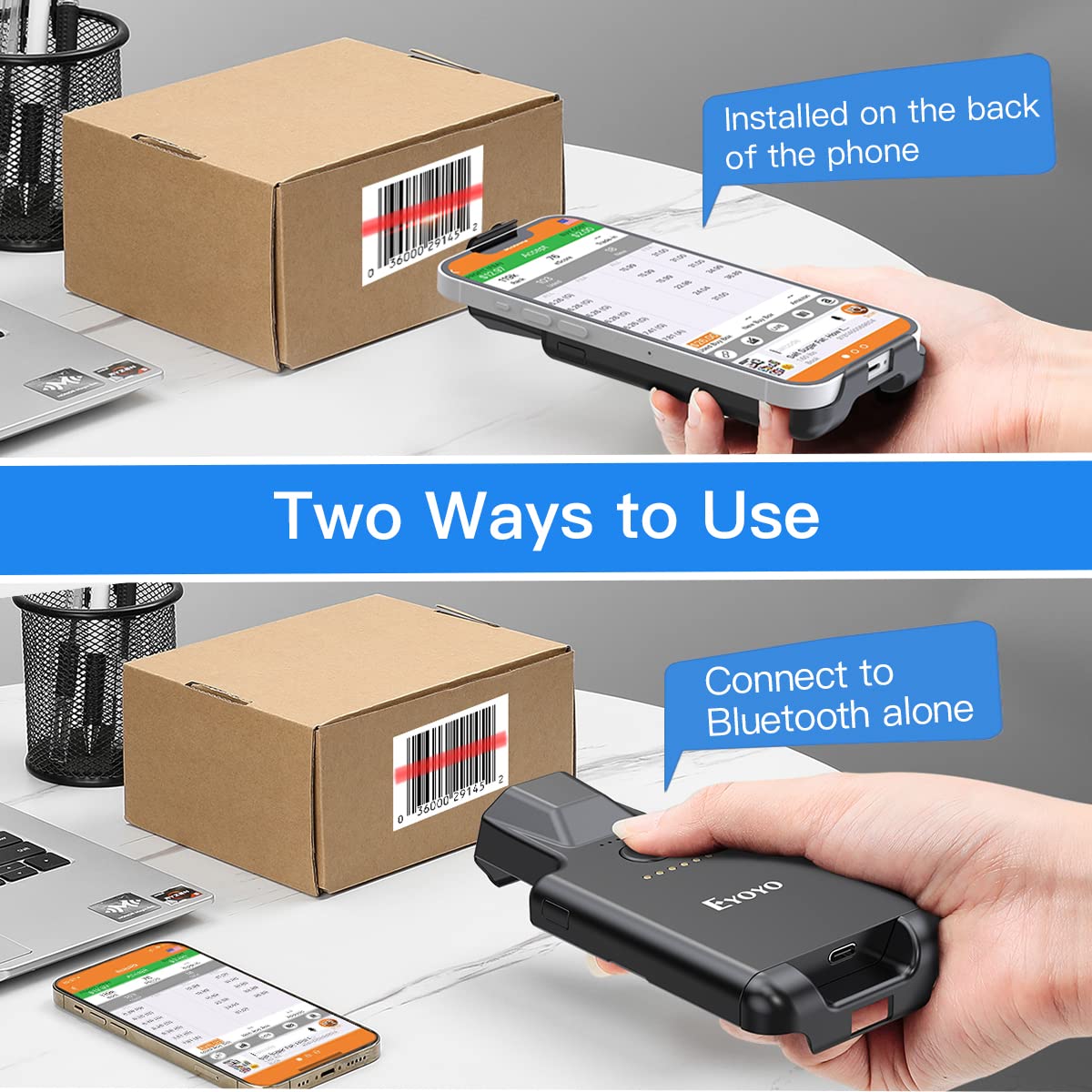 Eyoyo EY-017 Bluetooth-barcode - Document Scanner Portable recensie en prijs