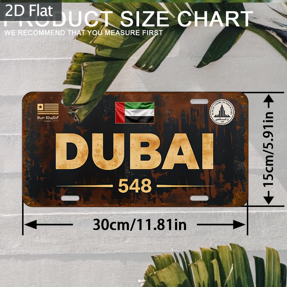 Industriële Dubai kentekenplaa - Home Office Dubai recensie en prijs