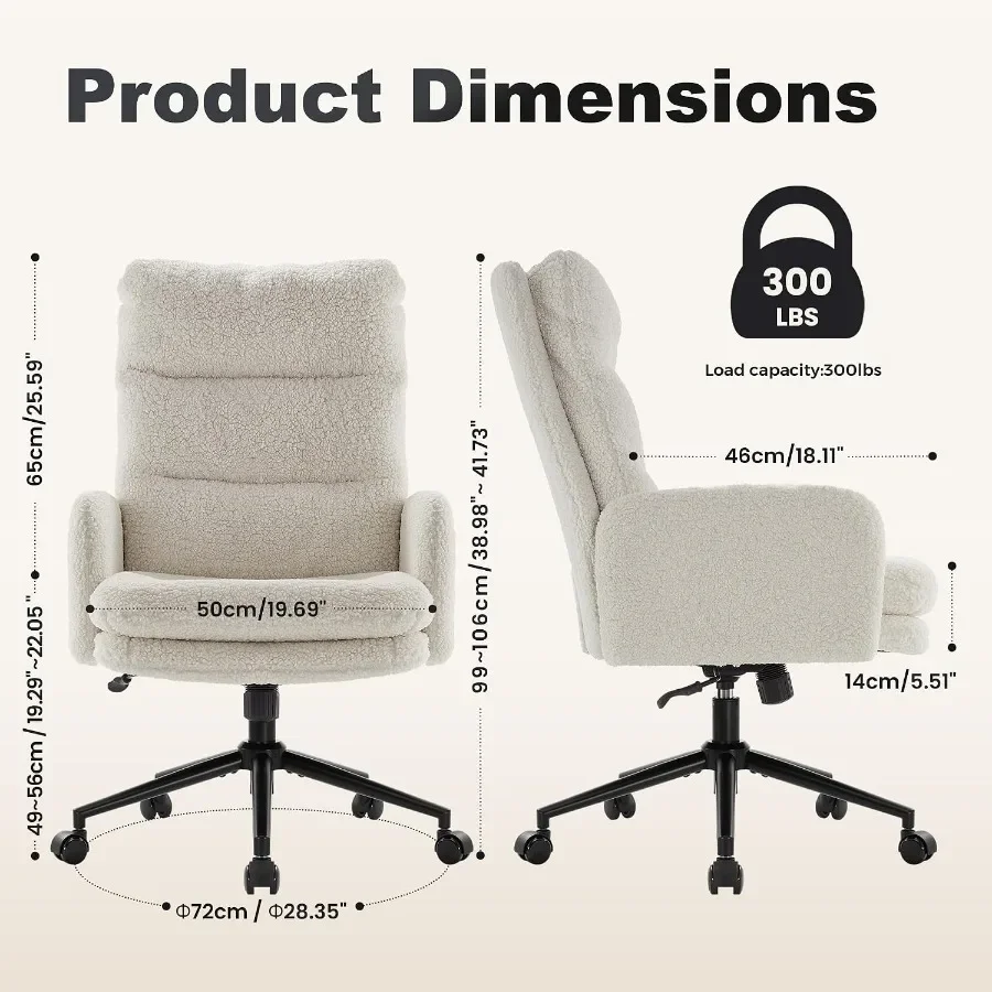 Hoge bureaustoel voor thuisgeb - Ergonomic Office Chair recensie en prijs