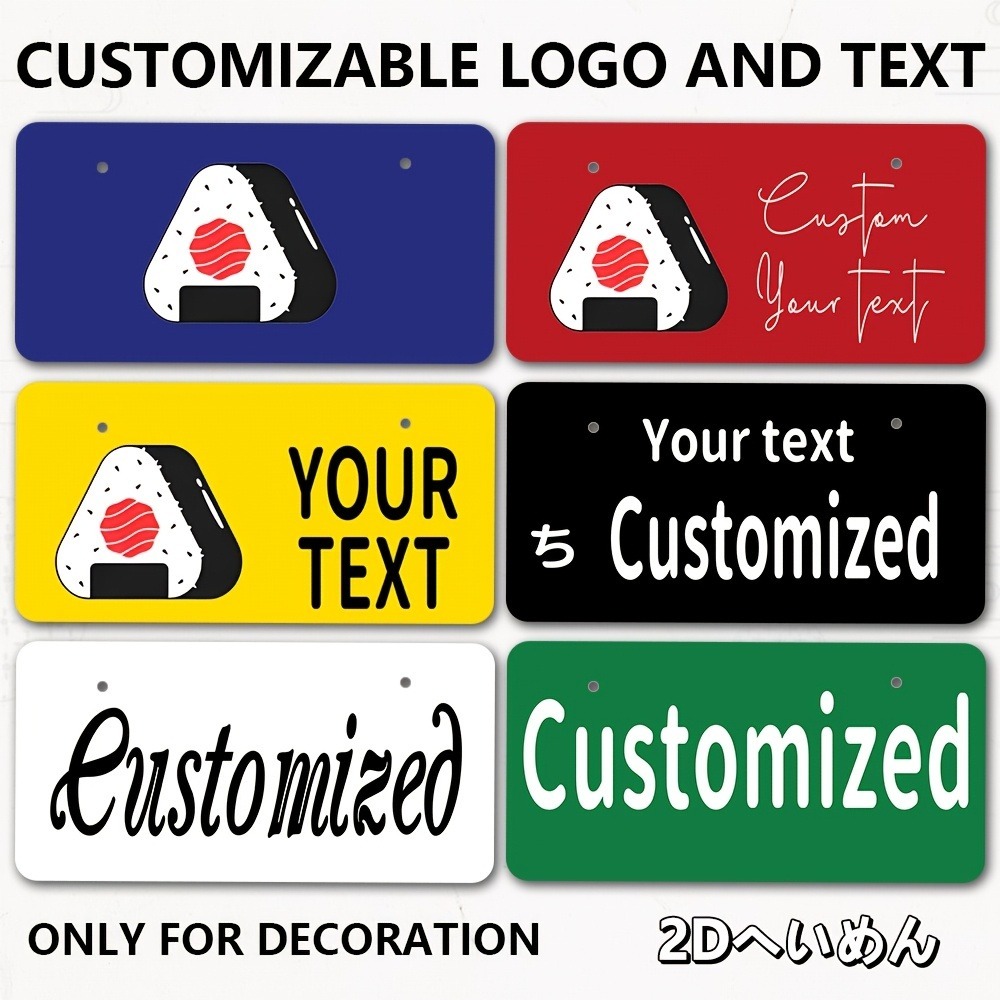2D platte aangepaste plaquette - Home Office Logo recensie en prijs
