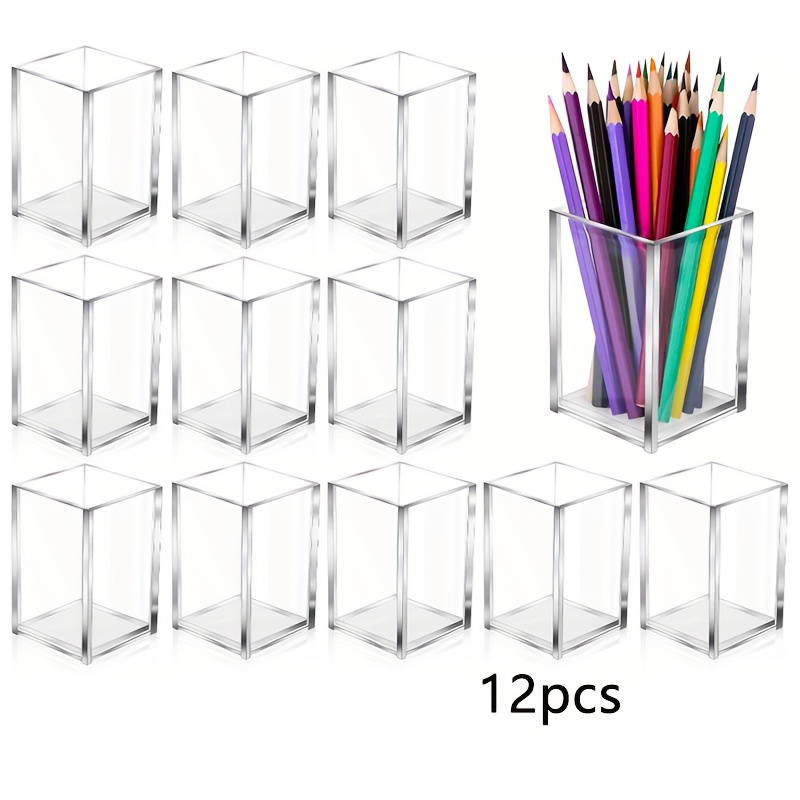 12 stuks helder acryl make-up  - Home Office Work Table recensie en prijs